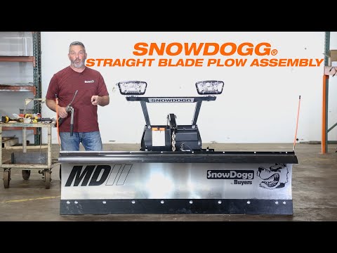 SnowDogg Tech Support: SnowDogg® Straight Blade Plow Assembly