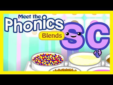 Meet the Phonics - Blends Preview "sc"