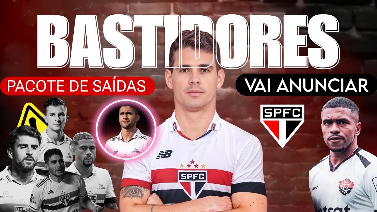 AGORA! NOTÍCIA DE BASTIDOR DO SÃO PAULO | OSCAR CHEGANDO | REFORÇOS E+ SAÍDAS | INFOS DO SPFC