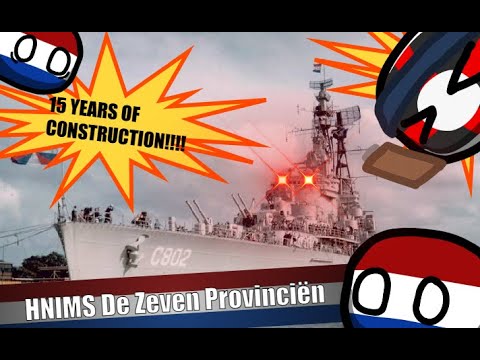 HNlMS De Zeven Provinciën, the world's last gun cruiser