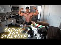 What A Powerlifter's Diet Looks Like | Full Day Of Eating