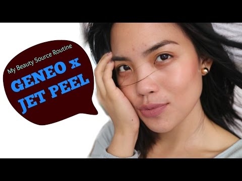 MY BEAUTY SOURCE ROUTINE (GENEO AND JETPEEL) by Chase Salazar