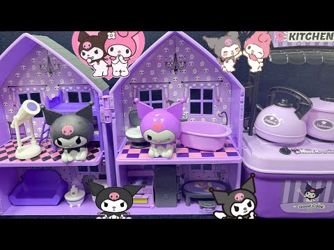 [😈toy asmr😈] Kuromi PlaySet ASMR House &Kitchen Toys Satisfying with Unboxing