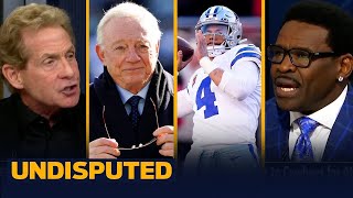 UNDISPUTED | Jerry breaking the Cowboys up -Skip RIPS Jones remains patient on deals for Dak, Lamb