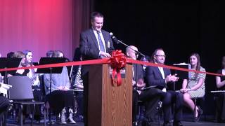 preview picture of video '2015 1 28 FMS PAC Ribbon Cut'