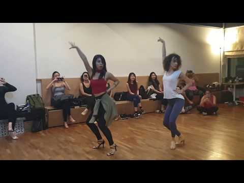 Salsa Ladies Shines - Vente Negra (BLDC Beginners' Class) #shorts