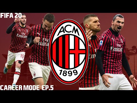 AC Milan | FIFA 20 Career Mode | Ep.5 | Battles vs. Roma, Lazio, and Juventus!