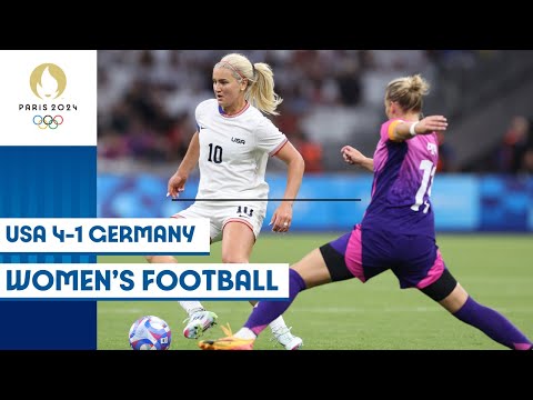 Back-to-back Wins for USA 🇺🇸 | Women’s football group stage ⚽️ | Paris 2024 highlights