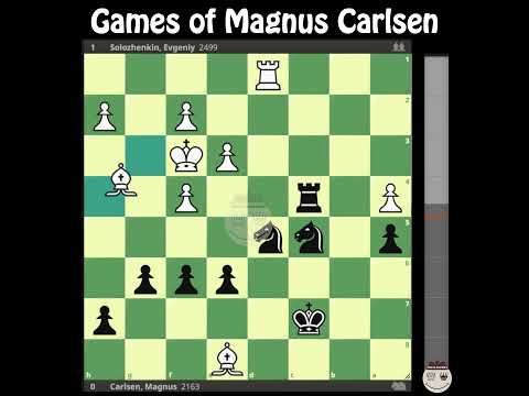 Solozhenkin, Evgeniy - Carlsen, Magnus || Helsinki 2002 @chessbuddies 🔴 #MagnusCarlsen