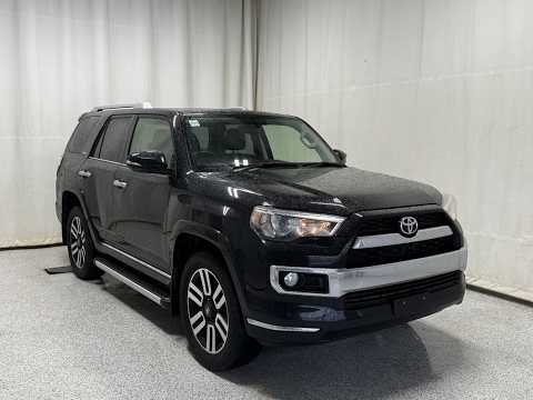 2018 Toyota 4Runner 4WD in Black for sale at Park Mazda in Sherwood Park, AB