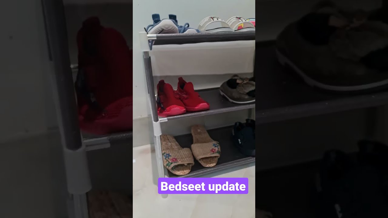 3 Layer Foldable shoe Rack
