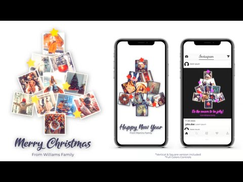 Free Christmas Tree Opener | Free Photo Slider for FCPX