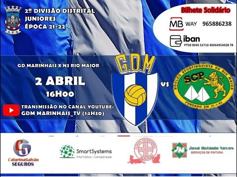 GD Marinhais vs NS Rio Maior - Juniores