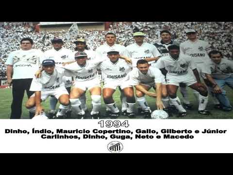Santos 3x0 Vasco - 05/11/1994 - Narração de Oliveira Andrade - Neto X Sebastião Lazaroni