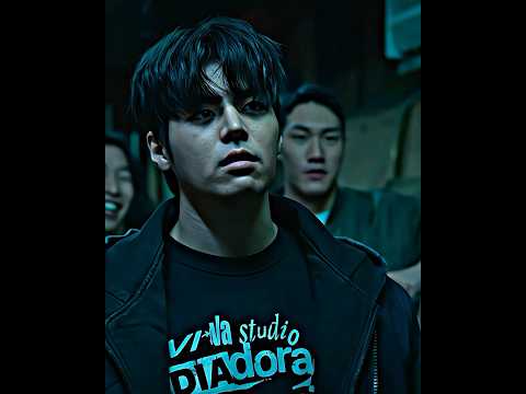 One Punch was enough to Knock him 💀⚡️ Baku Fight scene 🔥 Weak hero Class 2 ❤️✨ #shorts #kdrama