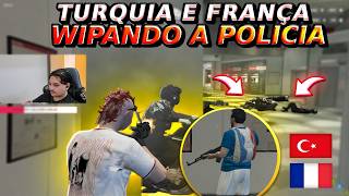 TURQUIA E FRANÇA WIPANDO A POLICIA NO BAIT | HYPE RP | GTA RP |   🇹🇷