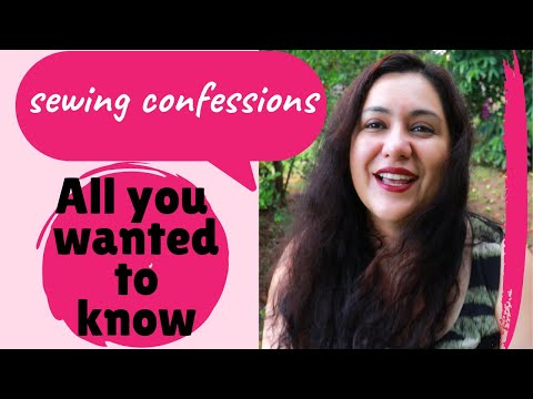 Spilling the sewing beans! CURIOUS? ANSWERS TO YOUR QUESTIONS.