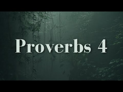 Proverbs 4 - Wisdom is the Principal Thing; Therefore Get Wisdom (With Words KJV)