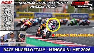 Download lagu 🔥LIVE SEDANG BERLANGSUNG 🔴 MOTO3 MUGELLO ITALIA 2026 | MOTOGP - VEDA EGA PRATAMA SUKSES  PODIUM mp3