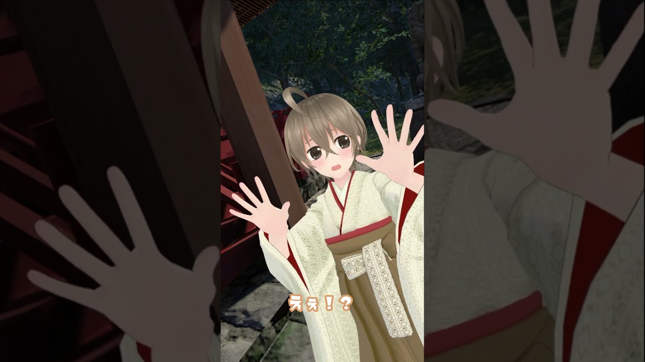 ルークと一緒に初詣