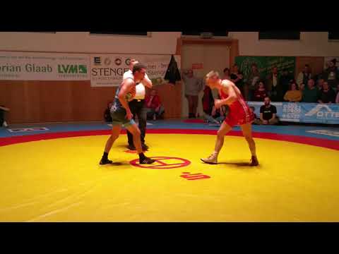 02.11.2019 RWG vs. SC Großostheim - 71kg Freistil: Florian Lamm vs Eduard Stefan Asan