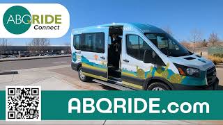 ABQ RIDE Connect New Zone Starting Saturday May 16. 2026