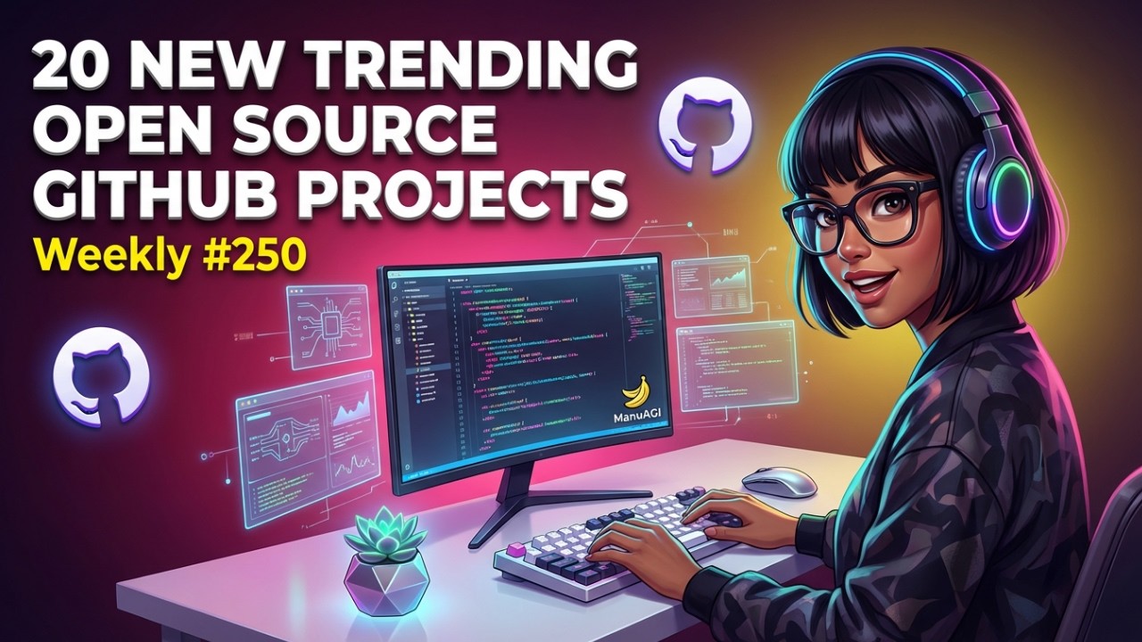 Top Open-Source GitHub Projects : FinceptTerminal, paperless-ngx,  VibeVoice & Hyperframes #250