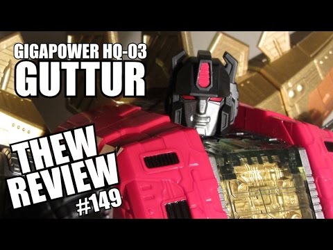GigaPower Gigasaurs HQ-03 Guttur: Thew's Awesome Transformers Reviews 149