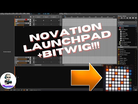 Awesome midi controller: Novation Launchpad Mk2 + Bitwig (Driven By Moss)