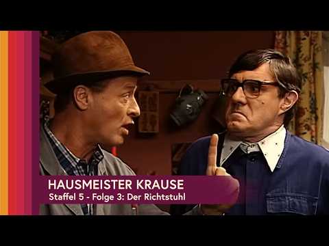 Hausmeister Krause, Staffel 5 - Folge 3: Der Richtstuhl