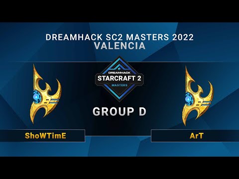 SC2 - ShoWTimE vs. ArT - Group D - DreamHack SC2 Masters: Valencia 2022 - EU