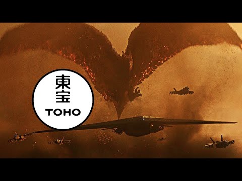 Rodan vs Jets and Ghidorah WITH TOHO MUSIC