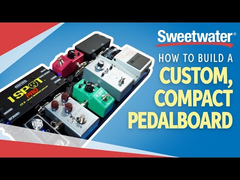 How to Build a Customized, Compact Pedalboard