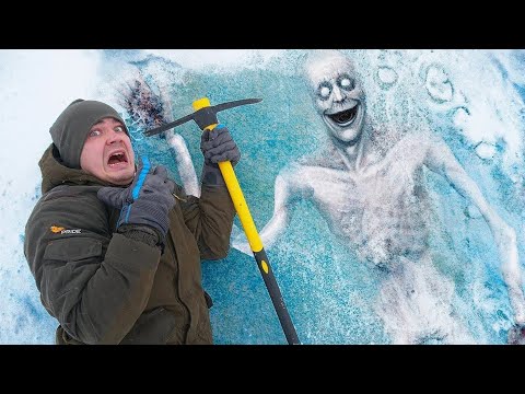 We Found a Dangerous Monster Trapped Under The Ice!