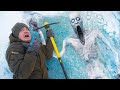 We Found a Dangerous Monster Trapped Under The Ice!