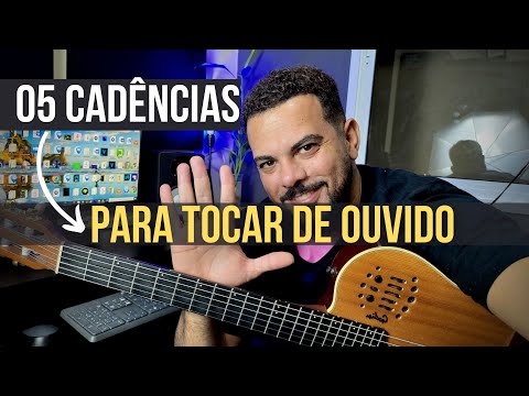 CINCO CADÊNCIAS EM (C MAIOR  ) PARA TOCAR VARIAS MÚSICAS DE OUVIDO!
