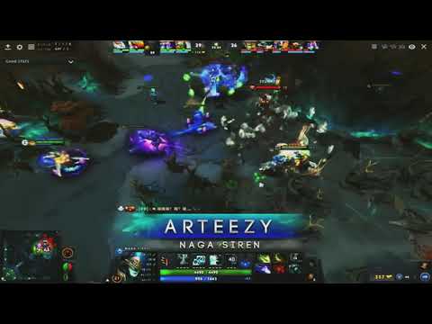 Naga Siren | Arteezy  | Dota 2 | RAMPAGE
