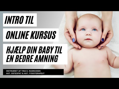 Intro til online kursus »Hjælp din baby til en bedre amning« ved Tina K. Rasmussen