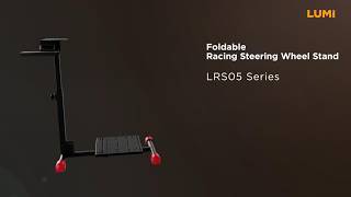 Affordable Foldable Racing Steering Wheel Stand丨LRS05 Series丨LUMI