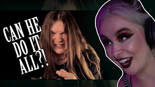 ALONE - HEART (Cover by Tommy Johansson) || Goth Reacts