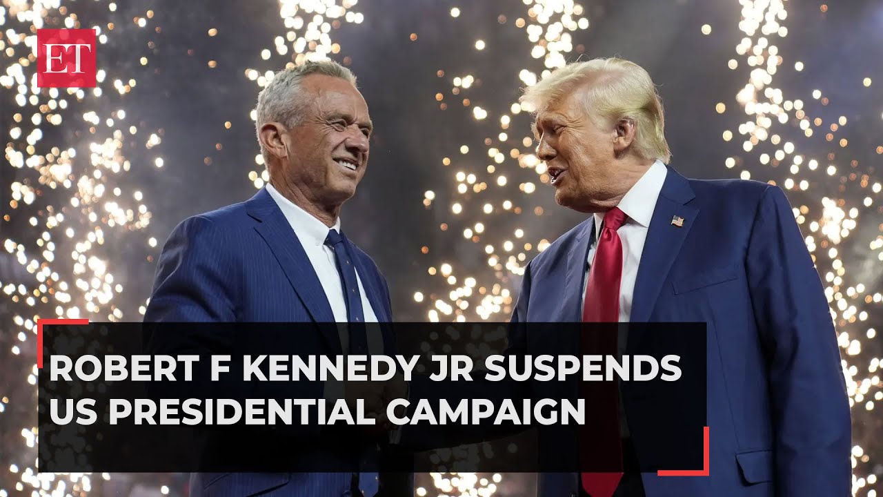 Robert F Kennedy Jr suspends US presidential campaign, joins Donald Trump at Arizona rally