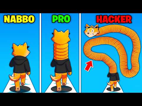 ALLUNGO ALL'INFINITO IL MIO COLLO DA NABBO AD HACKER SU LONG NECK RUN!