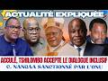 ACTUALITÉ EXPLIQUÉE 17 07 ACCULÉ TSHILOMBO ACCEPTE LE DIALOGUE INCLUSIF ANNONCE LE CARD AMBONGO