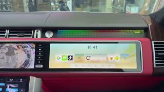 Belsee Two Dual Screens Radio Head Unit Android CarPlay 2013-2017 Range Rover Vogue L405 Sport L494