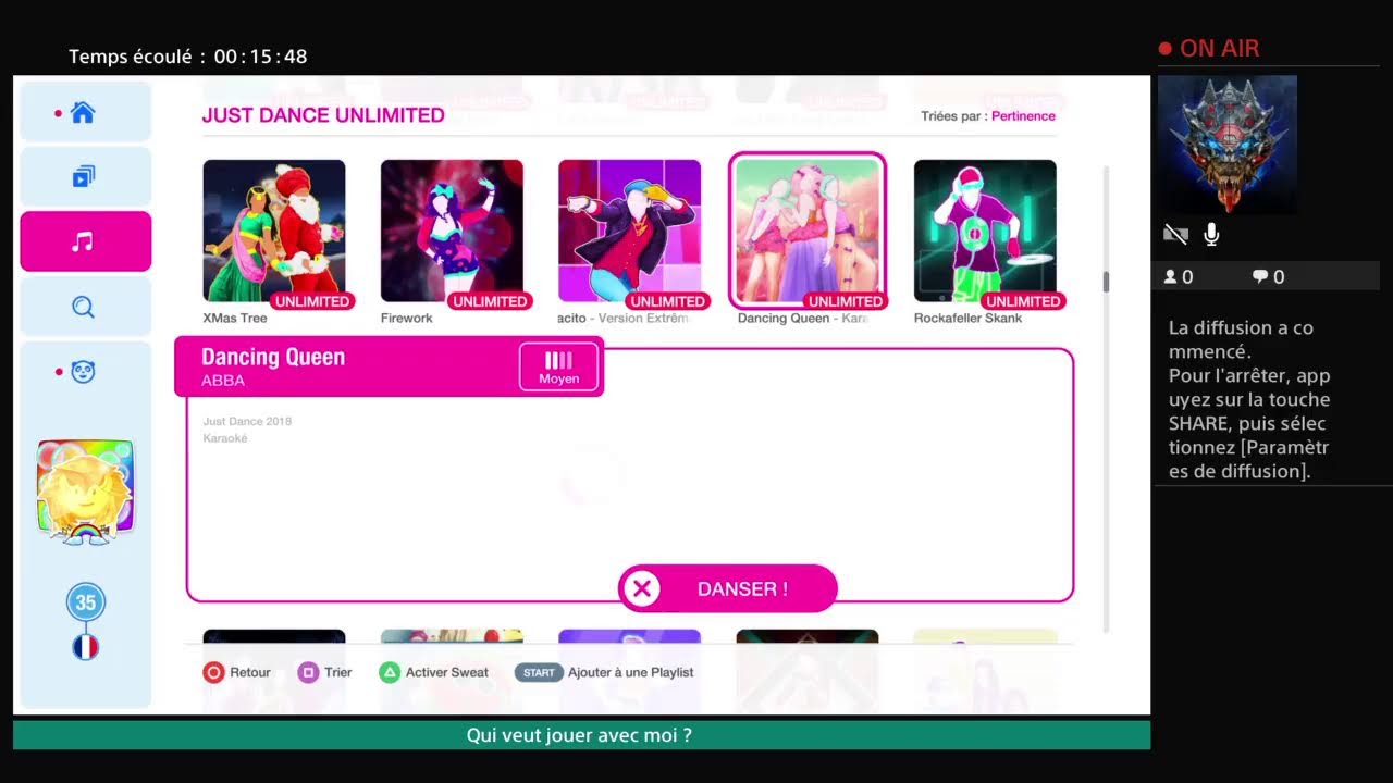 Juste dance 2022 version Française