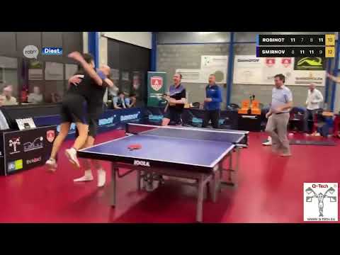 Tafeltennisclub P.W. Diest klopt Sokah Hoboken en pakt zevende (!) landstitel op rij #robtv