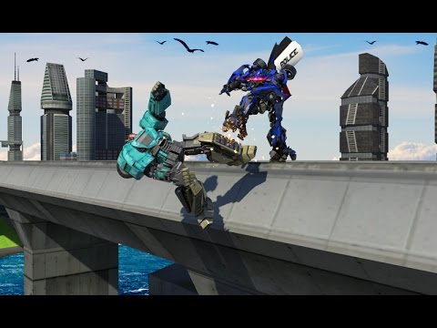 Police Transformer Superhero (By Game Skull Studio) Android Gameplay HD