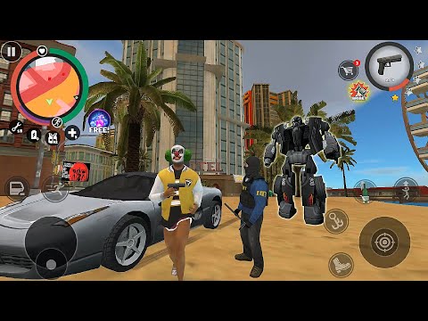 Vegas Crime Simulator #34 Escape with sport car