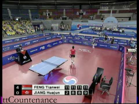 Korea Open: Feng Tianwei-Jiang Huajun