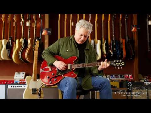 1967 Guild Starfire IV Cherry w/ Duke Levine | The Music Emporium